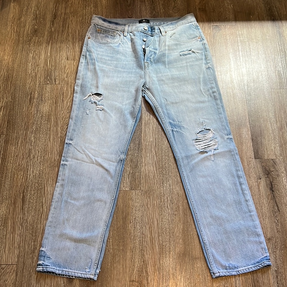 7 For All Mankind - Paxtyn distressed jeans (34x29)
